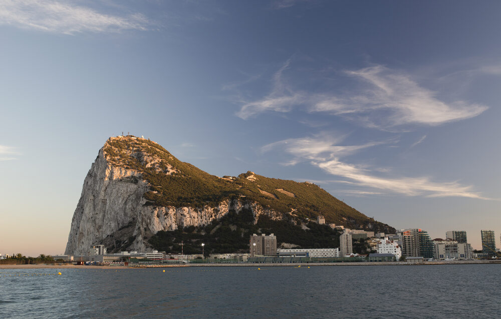 The,Rock,Of,Gibraltar,In,The,Late,Afternoon